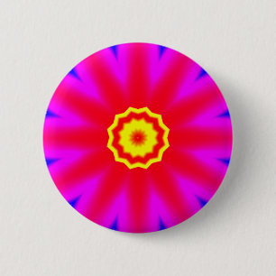 Fraktal Mandala - 06 Button