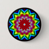 Fraktal Mandala Button (Vorderseite)