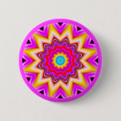 Fraktal Mandala Button (Vorderseite)