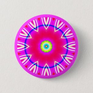 Fraktal Mandala Button