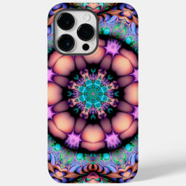 Fraktal Mandala floral Psychedelic Art Case-Mate iPhone 14 Pro Max Hülle