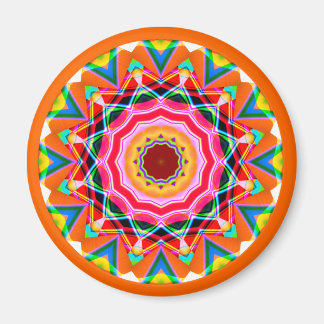 Fraktal Mandala Magnet