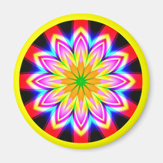 Fraktal Mandala Magnet