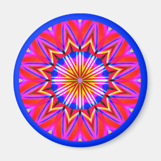 Fraktal Mandala Magnet