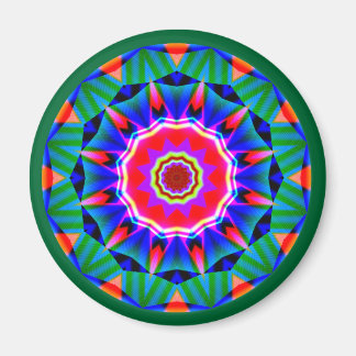 Fraktal Mandala Magnet