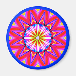 Fraktal Mandala Magnet