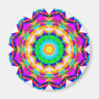 Fraktal Mandala Magnet