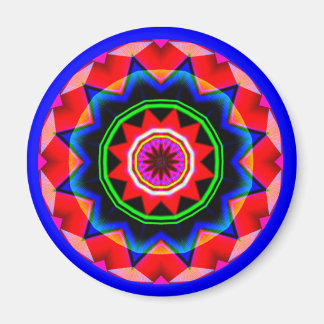 Fraktal Mandala Magnet
