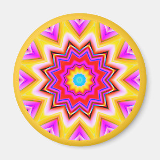 Fraktal Mandala Magnet