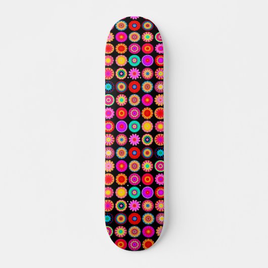 Fraktal Mandala Skateboard (Vorne)