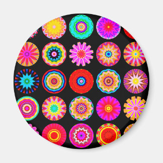 Fraktal Mandalase Magnet