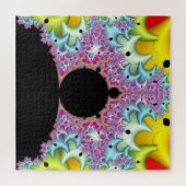 Fraktal Mandelbrot Mehrfarben Puzzle (Horizontal)