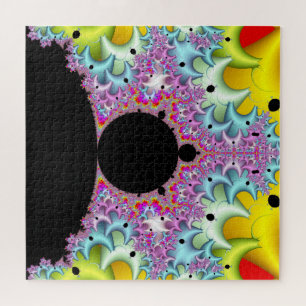 Fraktal Mandelbrot Mehrfarben Puzzle