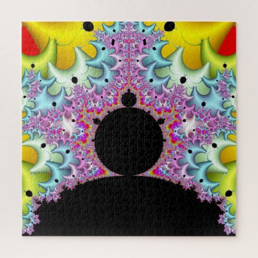 Fraktal Mandelbrot Mehrfarben Puzzle (Vertikal)