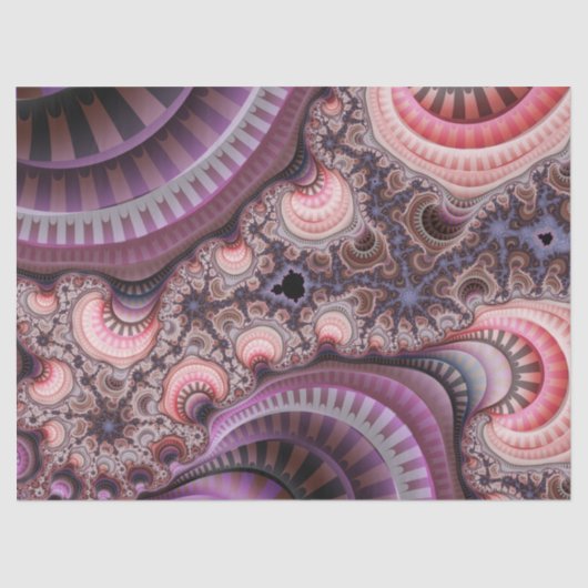 Fraktal Mandelbrot neue Welt Seidenpapier (Vorderseite)