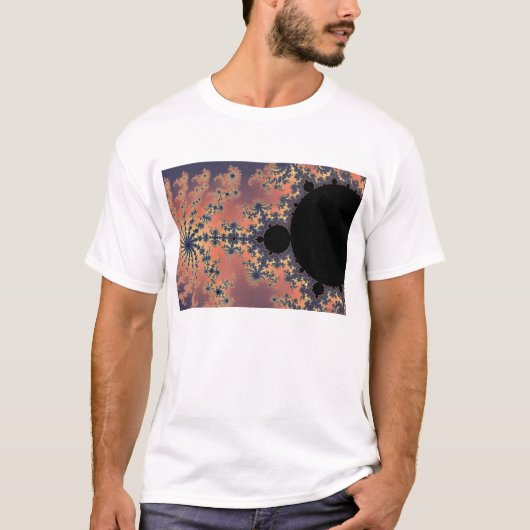 Fraktal Mandelbrot T-Shirt (Vorderseite)