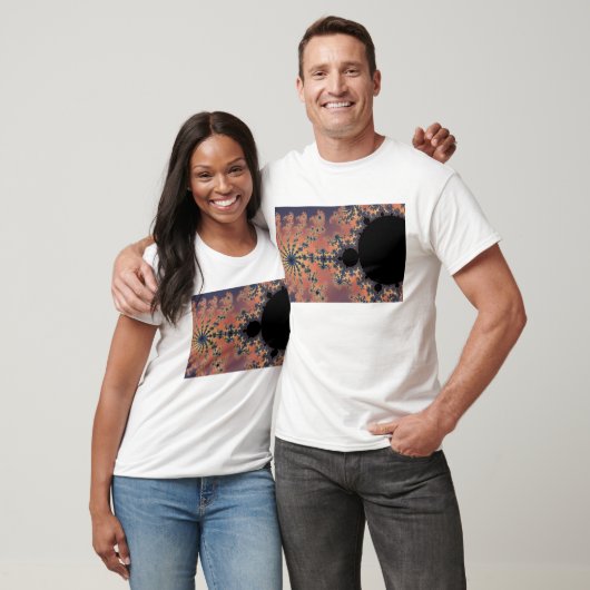 Fraktal Mandelbrot T-Shirt (Unisex)