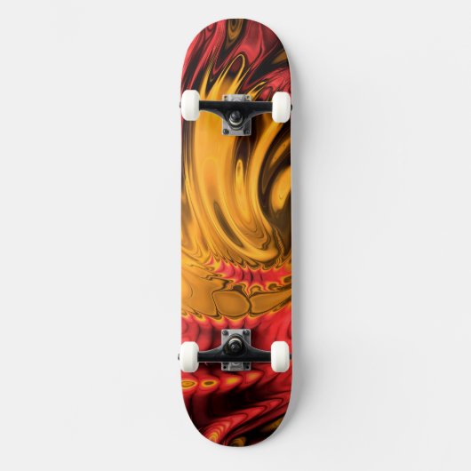 Fraktal Marble 5-1 Skateboard Optionen (Vorderseite)