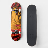 Fraktal Marble 5-1 Skateboard Optionen (Vorderseite)