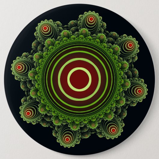 Fraktal-Märchen Button (Vorderseite)