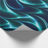 Fraktal Marmor 10-1 Wrapping Paper Geschenkpapier (Ecke)
