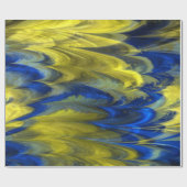 Fraktal Marmor 4-21 Wrapping Paper Geschenkpapier (Flach)