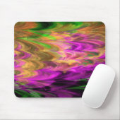 Fraktal-Marmor 4-3 Mousepad (Mit Mouse)