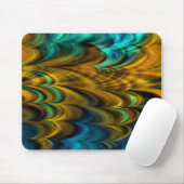 Fraktal Marmor 4-4 Mousepad (Mit Mouse)