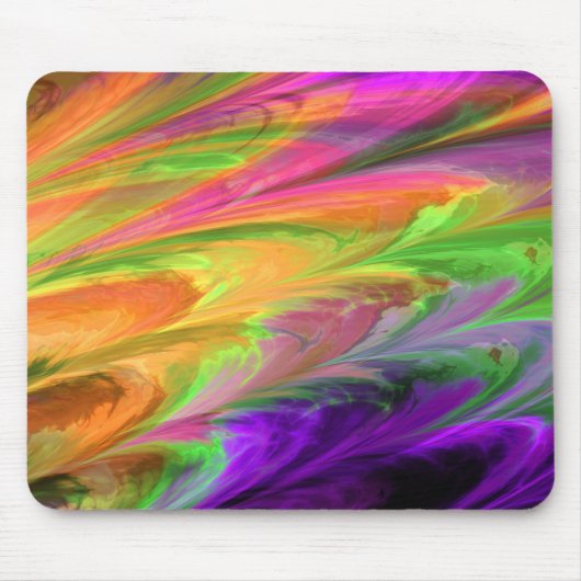 Fraktal-Marmor 4-8 Mousepad (Vorne)