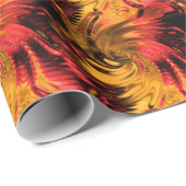 Fraktal-Marmor 5-1 Wrapping Paper-Optionen Geschenkpapier (Rolleneckpunkt)