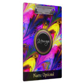 Fraktal-Marmor 7A-Bildoptionen Klemmbrett (Rechts)