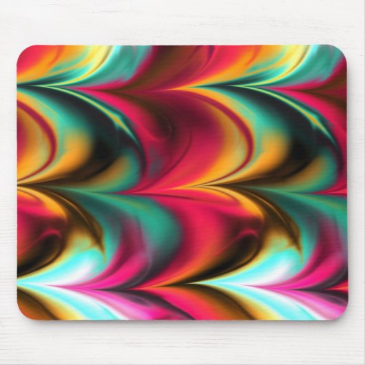Fraktal-Marmor 8-1 Mousepad (Vorne)