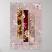 Fraktal Mathe & Art Poster (Vorne)