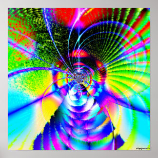 Fraktal Maze 5c Poster