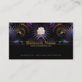 Fraktal Medical mit Logo-Visitenkarte Visitenkarte (Rückseite)