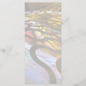 Fraktal - Menü "Schlangen" Menükarte (Rückseite)