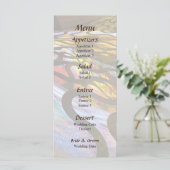 Fraktal - Menü "Schlangen" Menükarte (Stehend Vorderseite)