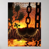 Fraktal Mexicania Fantasy Print Poster (Vorne)