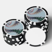 Fraktal mf Spirale Pokerchips (Stapel)