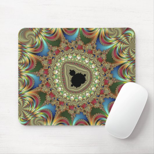 Fraktal Mousepad (Mit Mouse)
