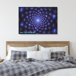 Fraktal Multiverse Leinwanddruck