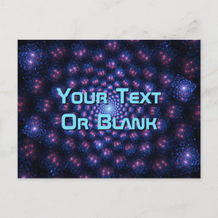 Fraktal Multiverse Postkarte