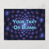 Fraktal Multiverse Postkarte (Vorderseite)