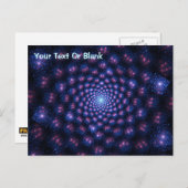 Fraktal Multiverse Postkarte (Vorne/Hinten)