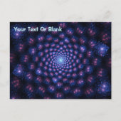 Fraktal Multiverse Postkarte (Vorderseite)