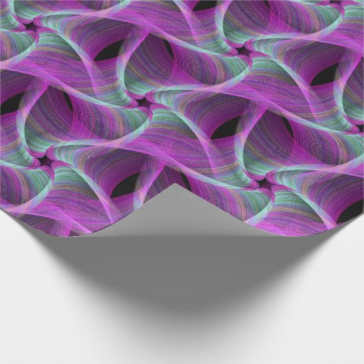 Fraktal Muster Geschenkpapier (Ecke)