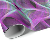 Fraktal Muster Geschenkpapier (Rolleneckpunkt)