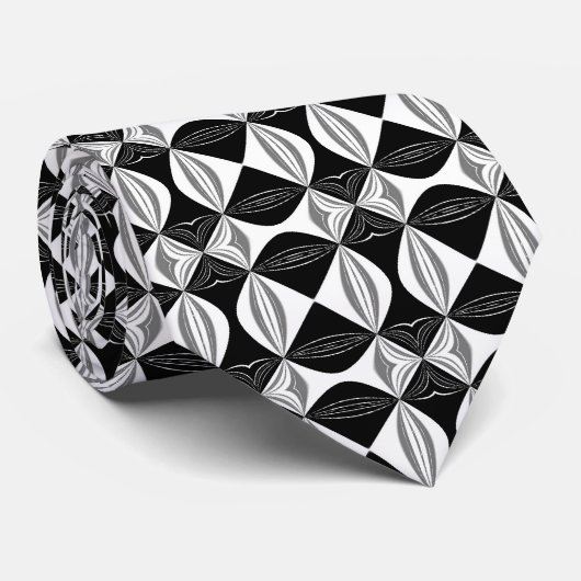 Fraktal Muster Krawatte (Gerollt)