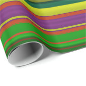 ~ Fraktal Muster Multicologe ~ Weihnachten ~ Geschenkpapier (Rolleneckpunkt)