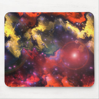 Fraktal-Nebel 5 Mousepad